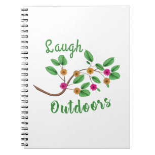 Laugh Outdoor Anteckningsbok
