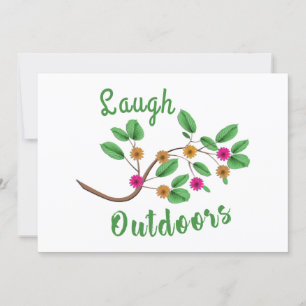 Laugh Outdoor Inbjudningar