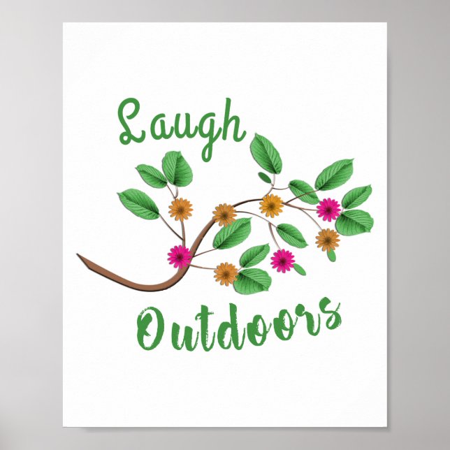 Laugh Outdoor Poster (Framsidan)