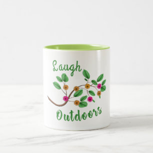 Laugh Outdoor Två-Tonad Mugg