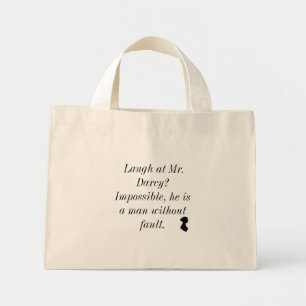 Laugh på Mr Darcy Mini Tygkasse
