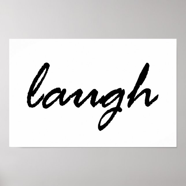 Laugh Poster (Framsidan)