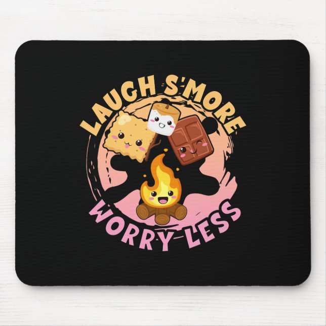 Laugh S'more Worry Less Weekend Clamping Children  Musmatta (Framsidan)