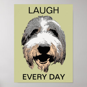 Laugh Varje dag Poster pop Art