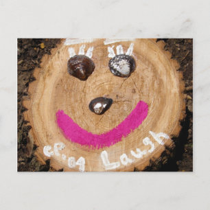 Laugh Vykort