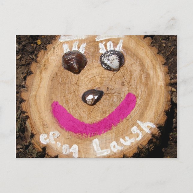 Laugh Vykort (Framsida)