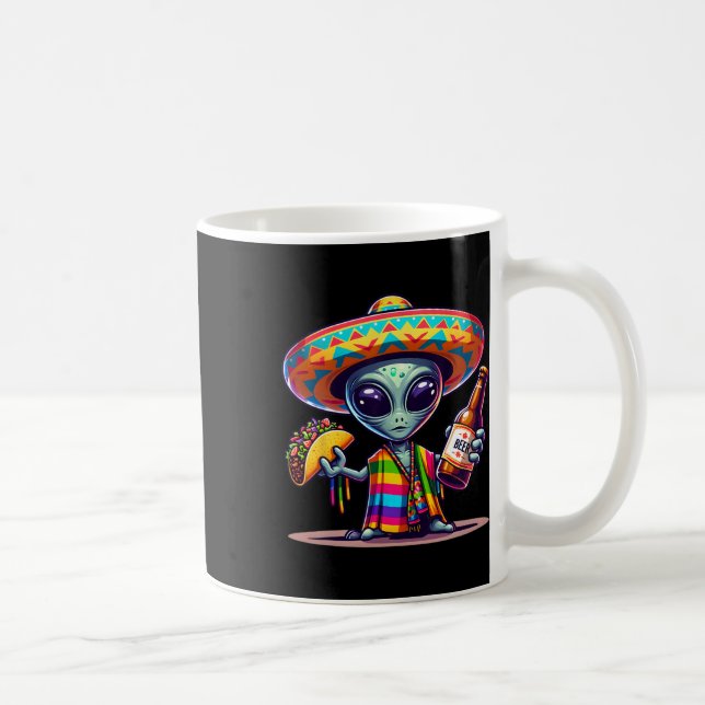Laugh with Utomjordingars Tacos and Beer Cinco de  Kaffemugg (Höger)