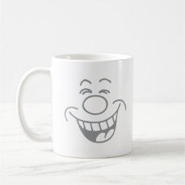 Laughing Ansikte Emoji Kaffemugg