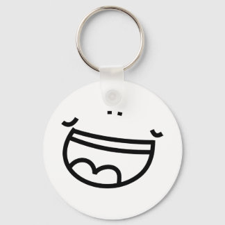 Laughing Ansikte Nyckelring
