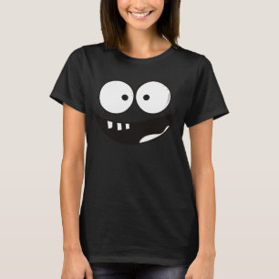 Laughing ansikte t shirt