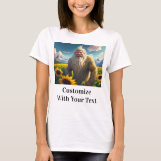 Laughing Bigfoot-blommor T Shirt