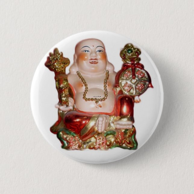 Laughing Buddha Button Knapp (Framsida)
