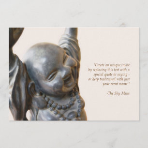 Laughing Buddha-inbjudan Inbjudningar