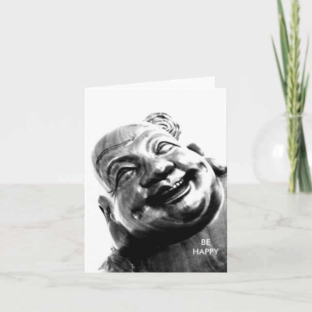 Laughing Buddha/ Kort (Framsida)
