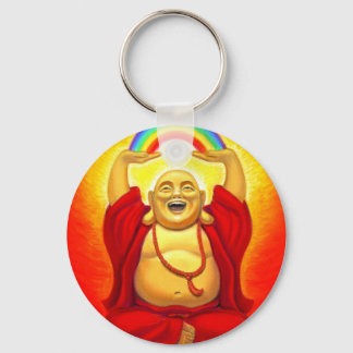 Laughing Buddha Nyckelring