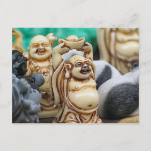 Laughing Buddha Vykort