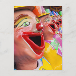 Laughing Clowns Vykort