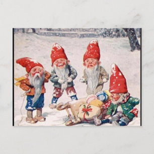 Laughing Elves Vykort