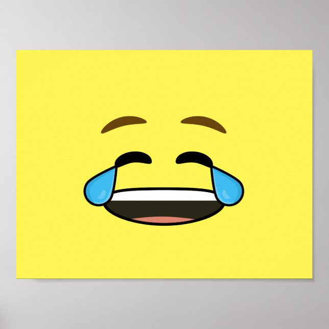 Laughing Emoji Poster (Framsidan)