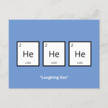 Laughing Gas Helium | Humous Science Pun