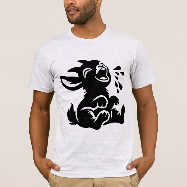 Laughing Goat T Shirt (Framsida)