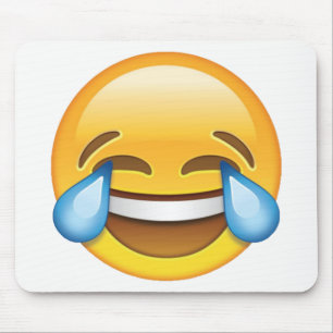 Laughing Gråtande Tårar av Joy emoji Musmatta