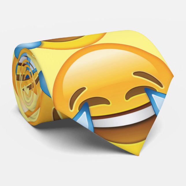Laughing Gråtande Tårar av Joy emoji Slips (Rullad)