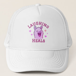 Laughing Heals Llama Truckerkeps