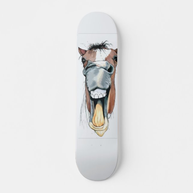 Laughing Horse Mini Skateboard Bräda 18,5 Cm (Framsida)