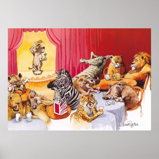 Laughing Hyena Poster (Framsidan)