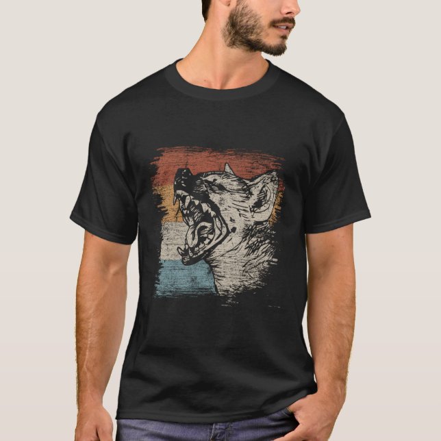 Laughing Hyena T Shirt (Framsida)