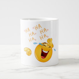 Laughing imoji Funny Specialty Mugg Jumbo Mugg