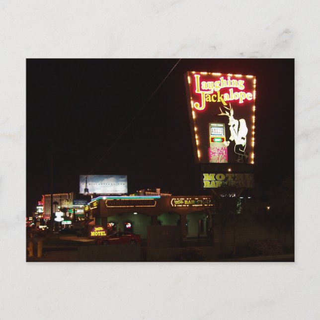 Laughing Jackalope Las Vegas Postcards Vykort (Framsida)