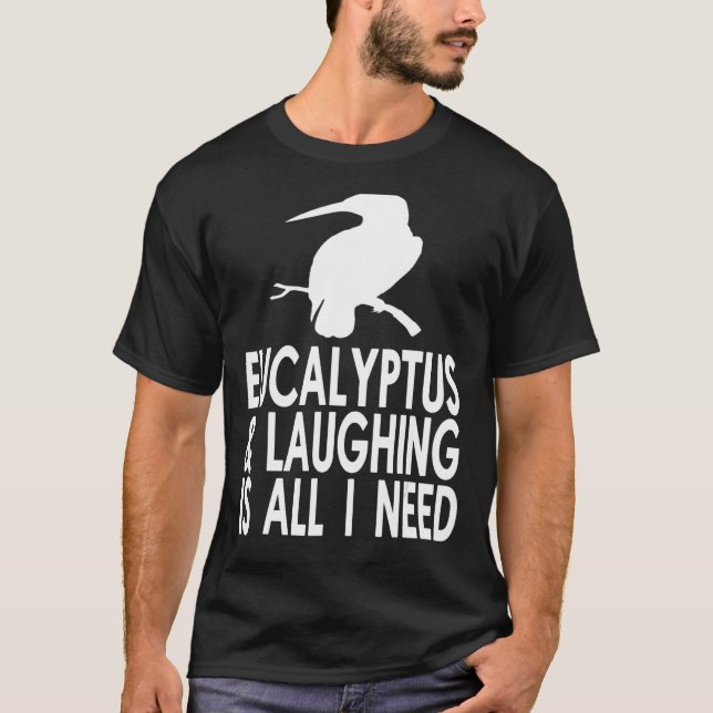 Laughing Kookaburra Design T Shirt (Framsida)
