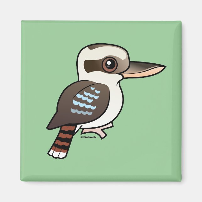 Laughing Kookaburra Magnet (Framsidan)