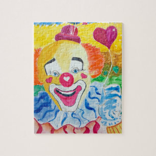 Laughing Larry Clown Puzzle Pussel