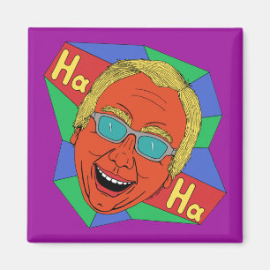 Laughing Man (Artist Self-Porträtt) Magnet