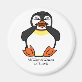 Laughing Penguin, MeWarriorWoman på Twitch Magnet