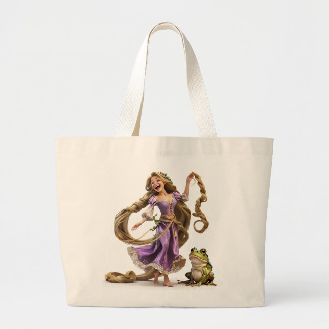 Laughing Rapunzel Jumbo Tygkasse (Framsidan)