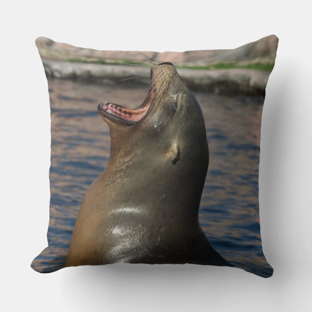 Laughing Seal Kudde (Framsida)