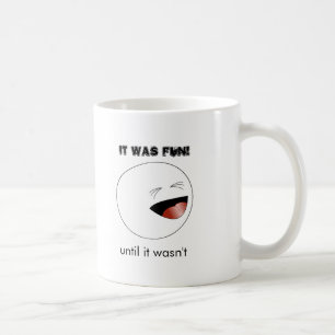 Laughing Stick figur Head Kaffemugg