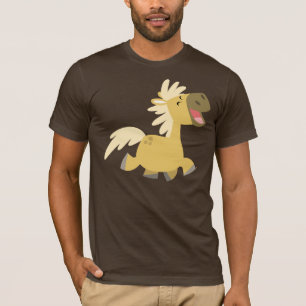 Laughing Tecknad Pony T-shirt