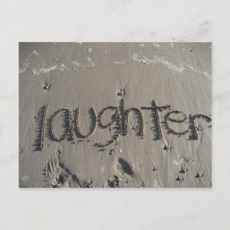 laughter vykort