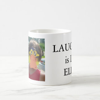 Laughteren är liv Elixir Kaffemugg
