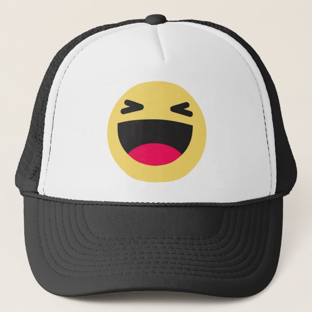 LAUGHY ANSIKTE EMOJI KEPS (Framsida)