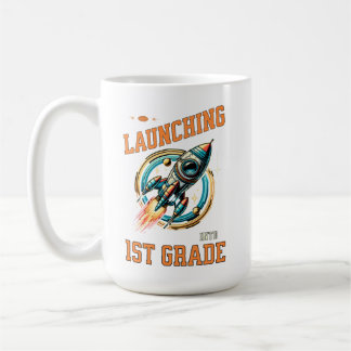 Launching into 1st Grade -Back to School  Kaffemugg