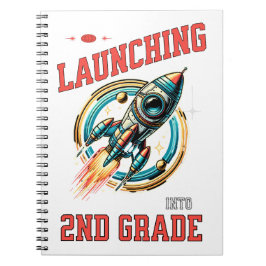 Launching into 2nd Grade -Back to School  Anteckningsbok