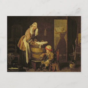 Laundress Vykort