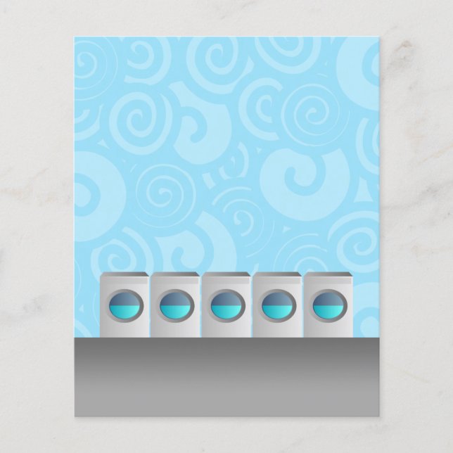 Laundromat Flyers (Framsidan)