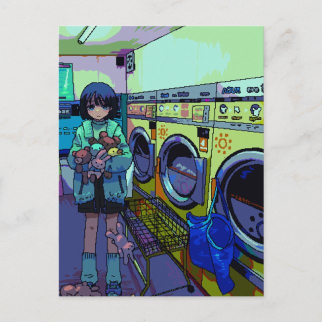 Laundry  vykort (Framsida)